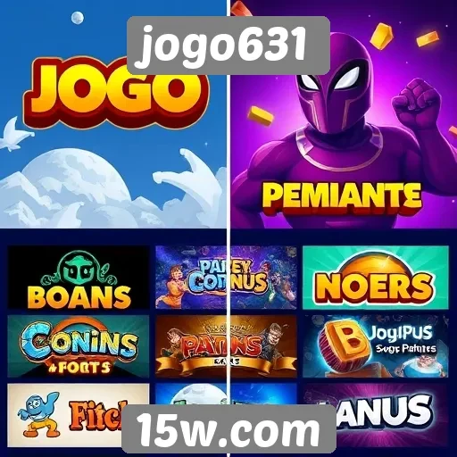 Comparativo entre jogos populares no site jogo631
