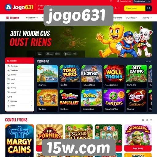 navegação intuitiva destaca site jogo631